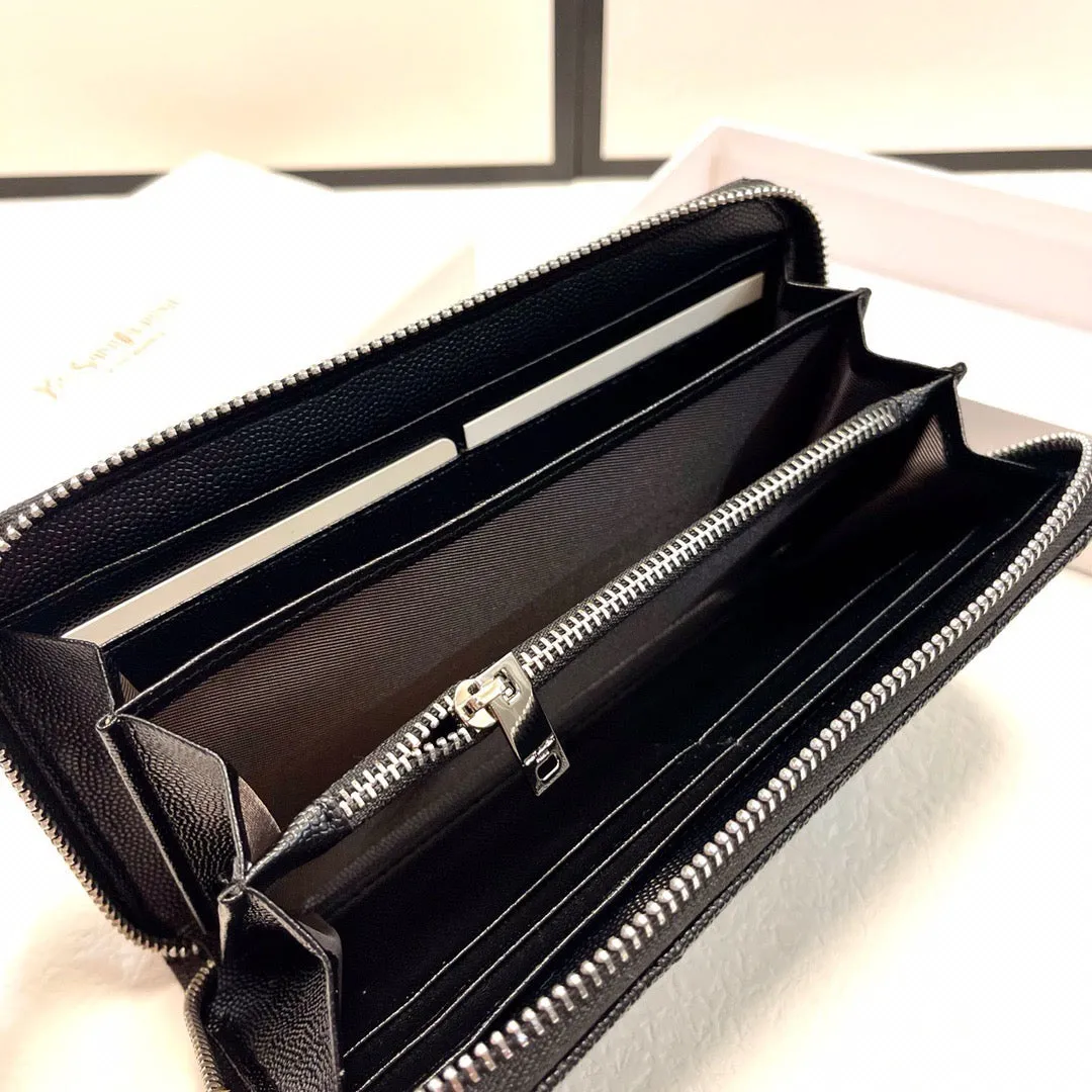YSK331  Cassandre Matelassé Zip Around Wallet /  7.4 x 3.7 x 0.9 INCHES