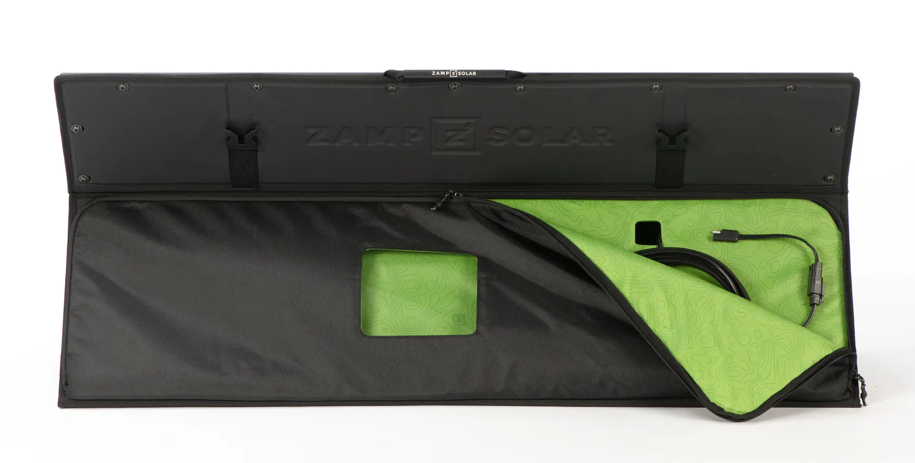 ZAMP SOLAR | Obsidian Series 100 Watt Portable Kit 2006  Winnebago Solar Ready (USP2004)