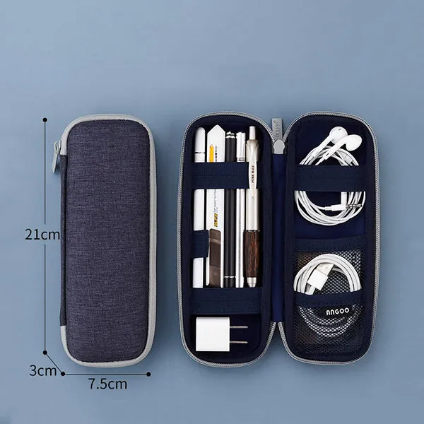 Zippered Slim Pencil Case